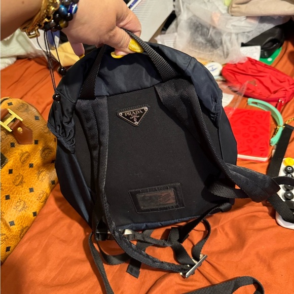 Prada Black Nylon Backpack - Picture 2 of 11